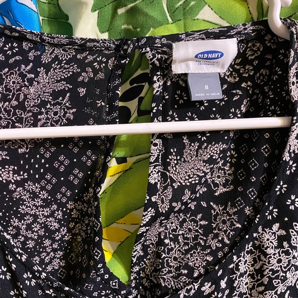 Floor Length Modest Matron Shift Dress - Picture 3 of 4